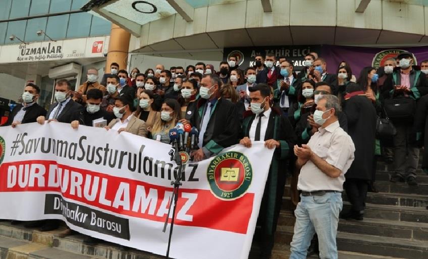 DİYARBAKIR BAROSU: 69 ÜYEMİZE 78 SORUŞTURMA VE DAVA AÇILDI